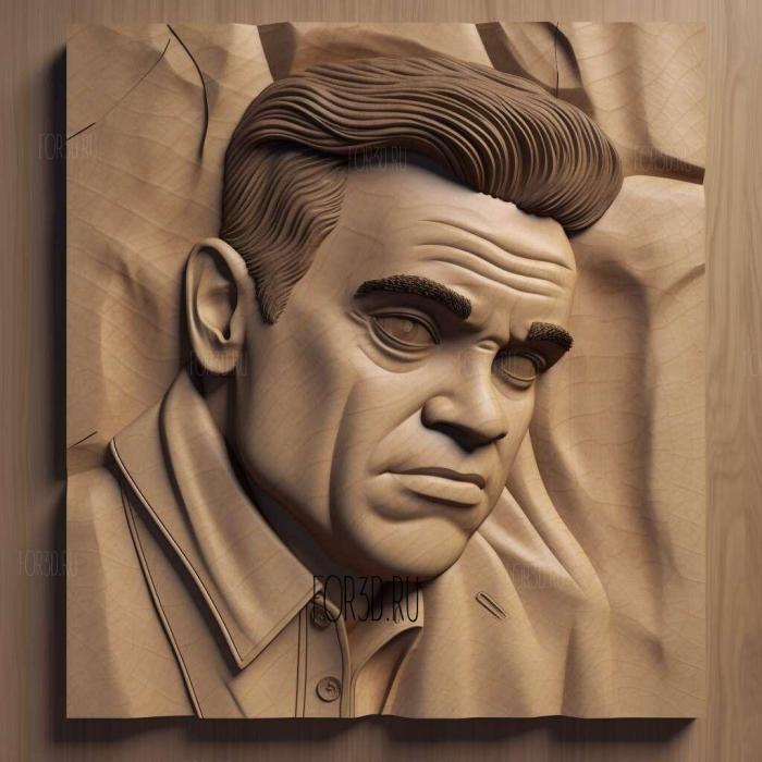 Robbie Williams 2 stl model for CNC